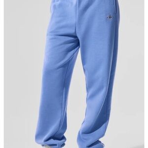 ALO Yoga Crystal Clear Blue Joggers